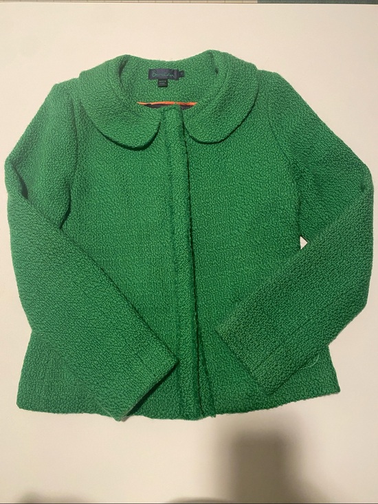 Boden Jackets & Blazers - Green Wool Boden Women’s Size 12 Jacket